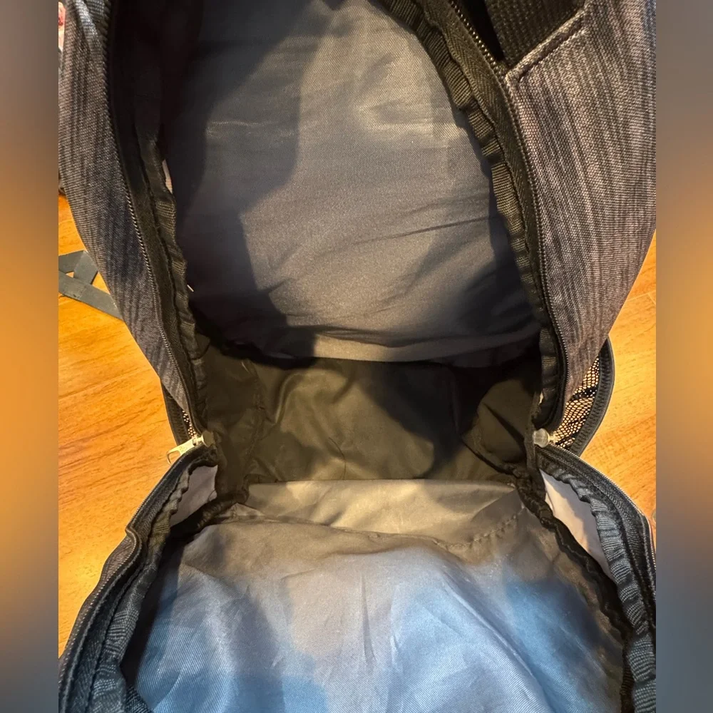 ADIDAS Black and Gray Backpack